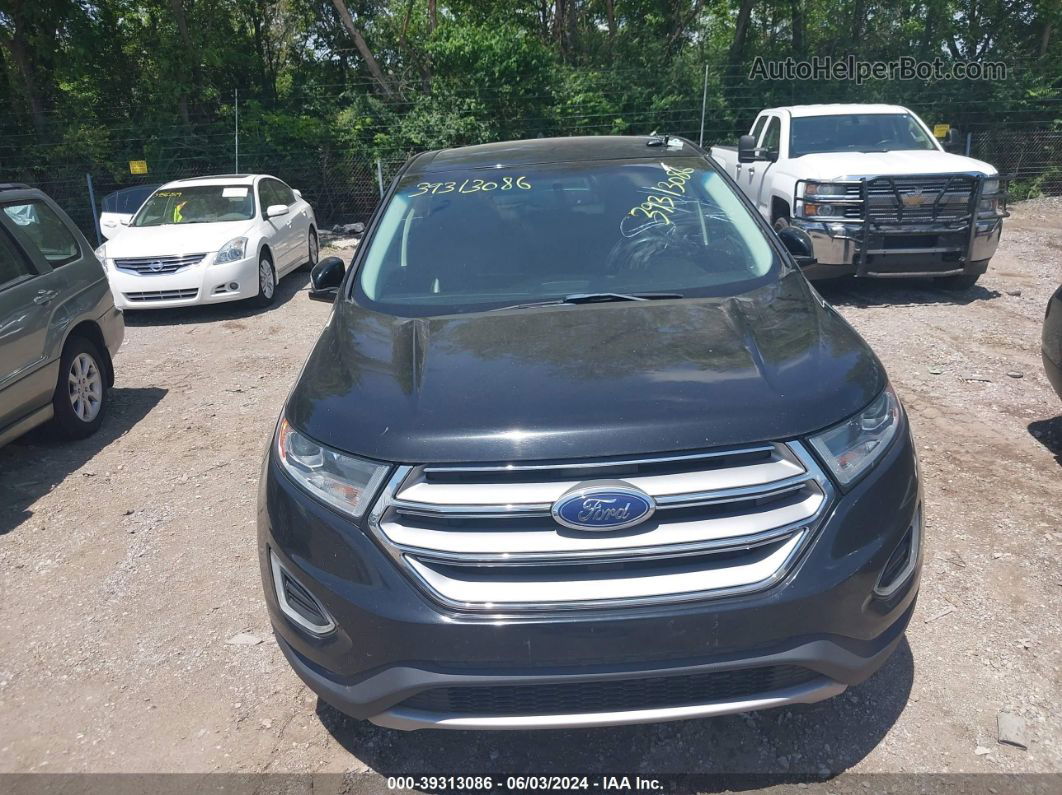 2017 Ford Edge Titanium Black vin: 2FMPK3K95HBB29668