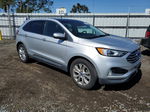 2019 Ford Edge Titanium Silver vin: 2FMPK3K95KBC48778