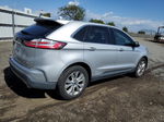 2019 Ford Edge Titanium Silver vin: 2FMPK3K95KBC48778