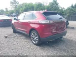 2015 Ford Edge Titanium Красный vin: 2FMPK3K96FBC25905