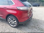 2015 Ford Edge Titanium Red vin: 2FMPK3K96FBC25905