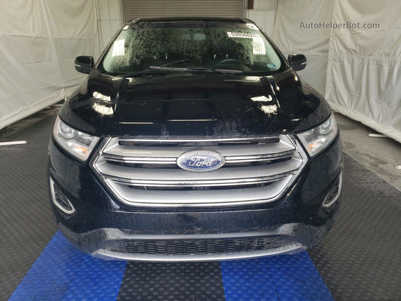 2017 Ford Edge Titanium Black vin: 2FMPK3K96HBB11695