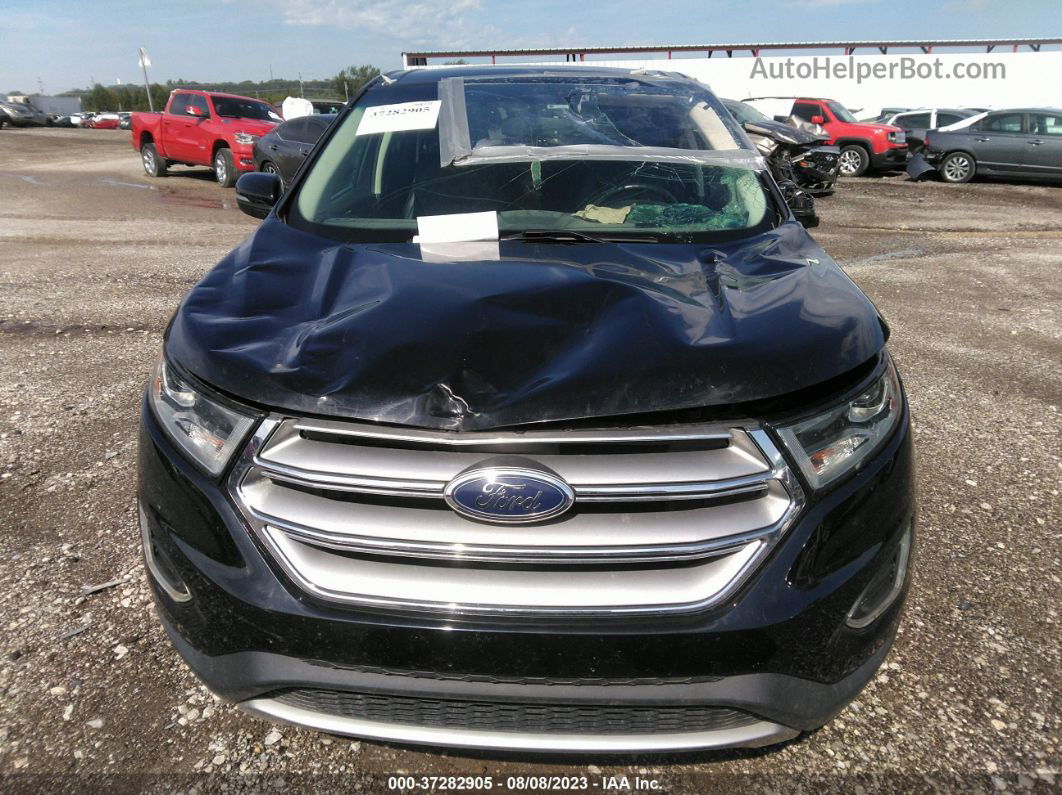 2017 Ford Edge Titanium Black vin: 2FMPK3K96HBB12443