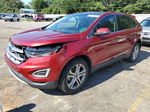 2017 Ford Edge Titanium Red vin: 2FMPK3K96HBB14600