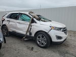 2017 Ford Edge Titanium White vin: 2FMPK3K96HBC51570