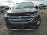 2017 Ford Edge Titanium Burgundy vin: 2FMPK3K96HBC54615