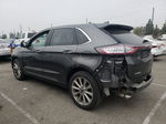 2018 Ford Edge Titanium Серый vin: 2FMPK3K96JBC23516