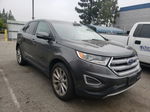 2018 Ford Edge Titanium Gray vin: 2FMPK3K96JBC23516