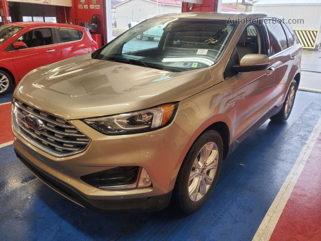 Price & History 2021 Ford Edge Titanium 2.0l I4 Fi Dohc 16v Nf4 vin ...