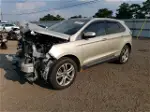 2017 Ford Edge Titanium Золотой vin: 2FMPK3K97HBC03236