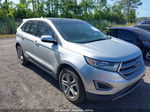 2018 Ford Edge Titanium Silver vin: 2FMPK3K97JBB19858