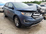 2018 Ford Edge Titanium Blue vin: 2FMPK3K97JBB31704