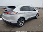 2018 Ford Edge Titanium White vin: 2FMPK3K97JBC39577