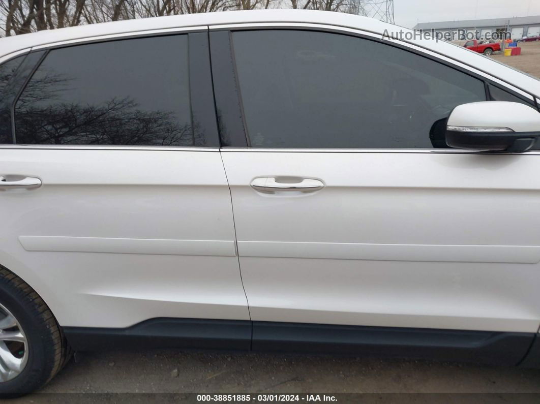 2018 Ford Edge Titanium Белый vin: 2FMPK3K97JBC39577