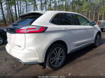 2019 Ford Edge Titanium White vin: 2FMPK3K97KBC16317