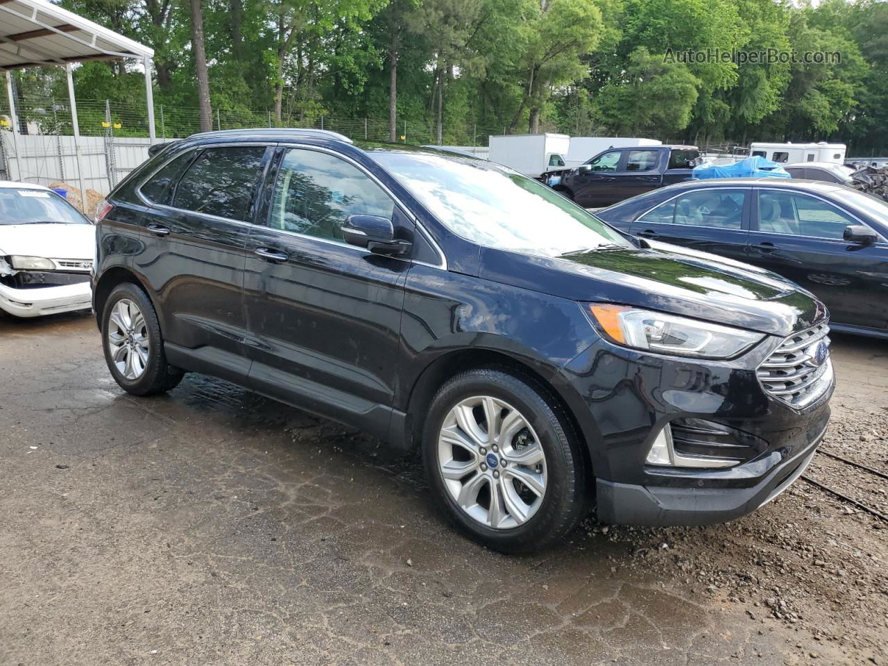 2020 Ford Edge Titanium Black vin: 2FMPK3K97LBA15941