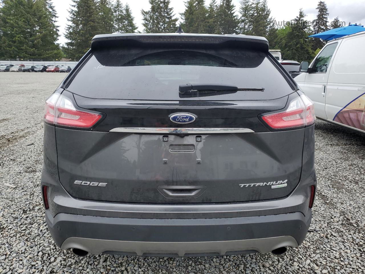 2020 Ford Edge Titanium Gray vin: 2FMPK3K97LBB37909