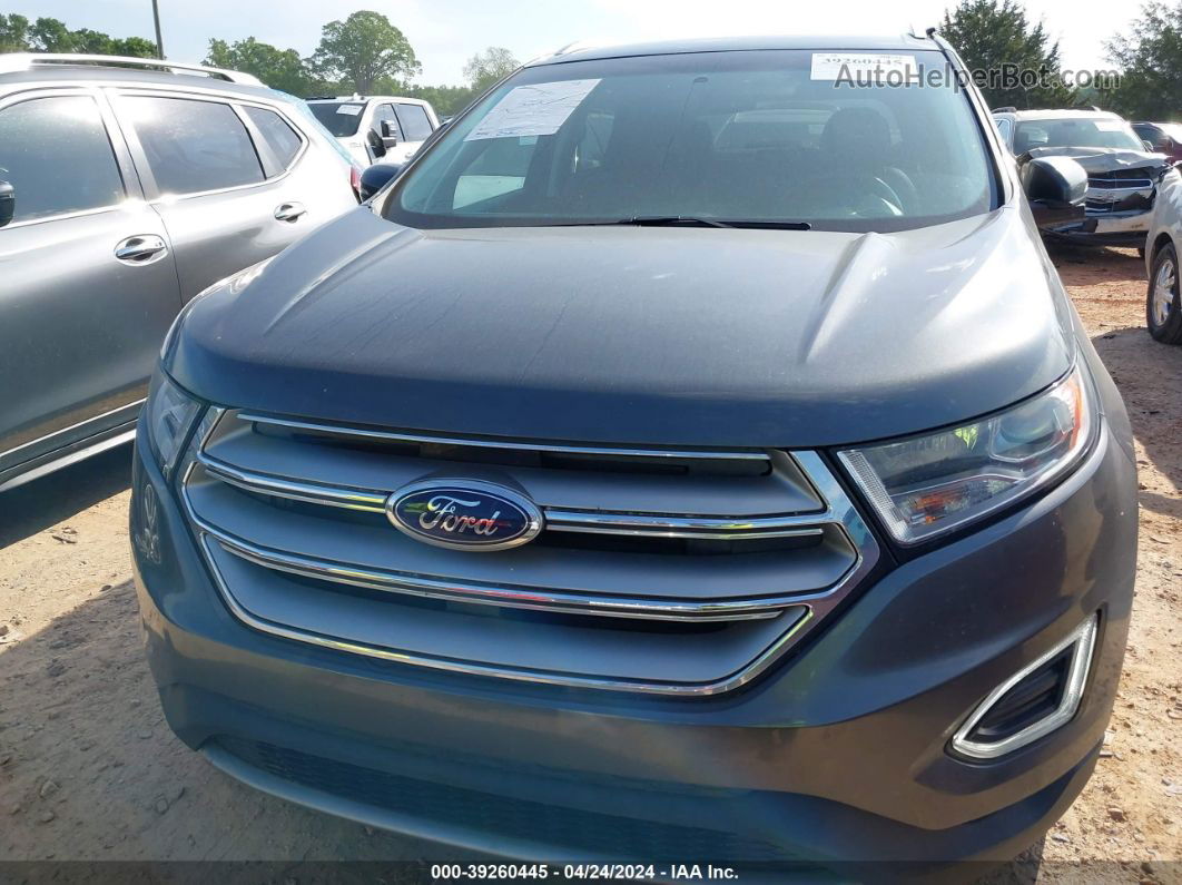 2016 Ford Edge Titanium Gray vin: 2FMPK3K98GBB47693