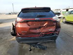 2016 Ford Edge Titanium Burgundy vin: 2FMPK3K98GBC56641