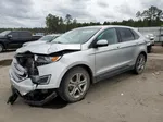 2017 Ford Edge Titanium Silver vin: 2FMPK3K98HBB57738