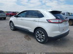 2017 Ford Edge Titanium White vin: 2FMPK3K98HBB79416