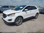 2017 Ford Edge Titanium White vin: 2FMPK3K98HBB79416