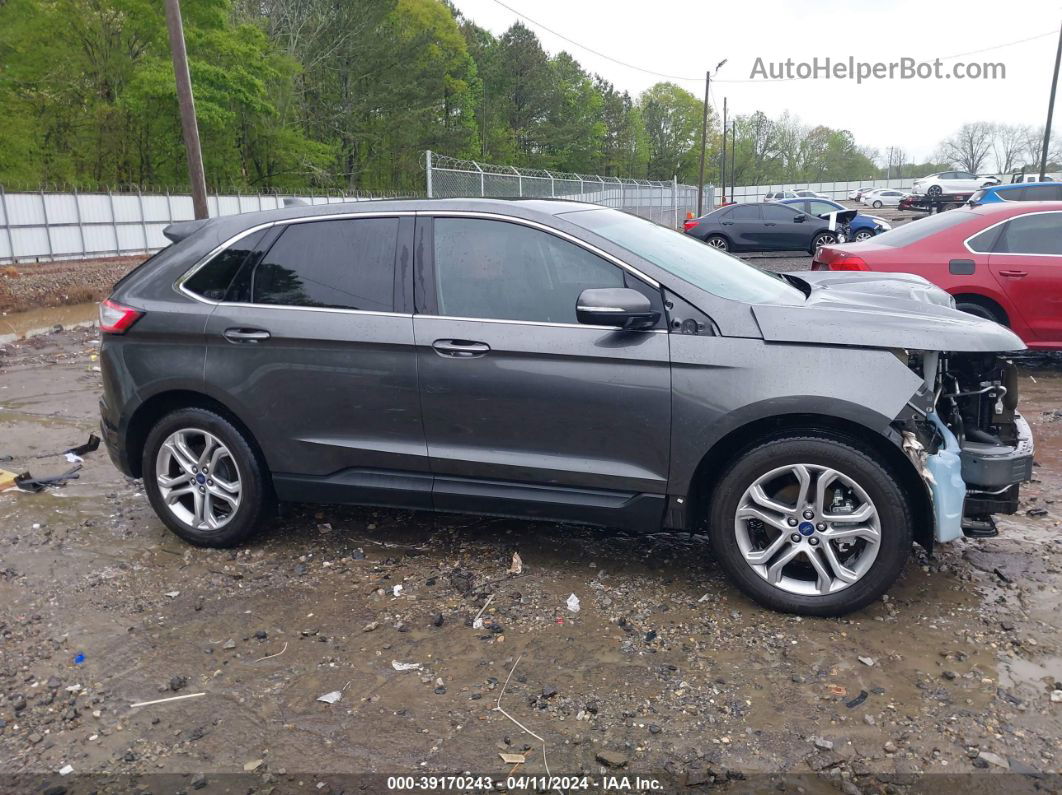 2018 Ford Edge Titanium Gray vin: 2FMPK3K98JBB22901