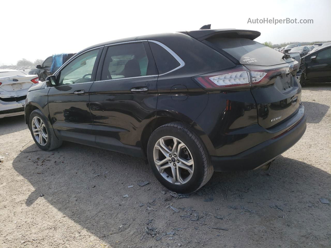 2018 Ford Edge Titanium Black vin: 2FMPK3K98JBC16390