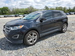 2016 Ford Edge Titanium Черный vin: 2FMPK3K99GBB42602