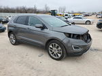 2017 Ford Edge Titanium Gray vin: 2FMPK3K99HBC43897