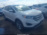 2017 Ford Edge Titanium White vin: 2FMPK3K99HBC54494