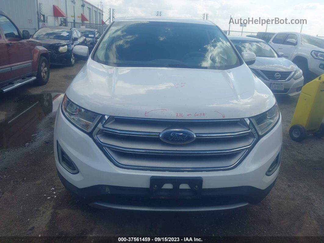 2017 Ford Edge Titanium Белый vin: 2FMPK3K99HBC54494