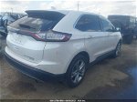 2017 Ford Edge Titanium White vin: 2FMPK3K99HBC54494