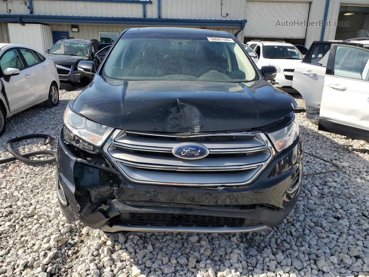 2018 Ford Edge Titanium Blue vin: 2FMPK3K99JBB73890