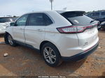 2018 Ford Edge Titanium White vin: 2FMPK3K99JBC35059