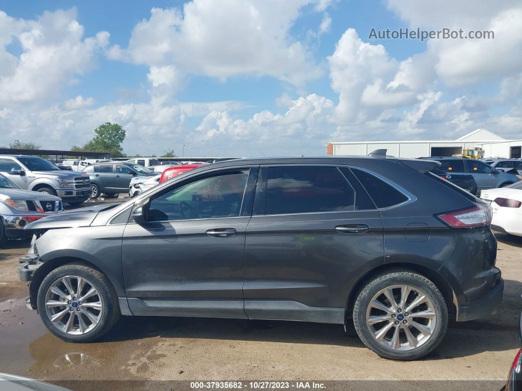 2018 Ford Edge Titanium Gray vin: 2FMPK3K99JBC37183