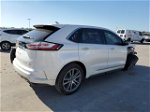 2019 Ford Edge Titanium White vin: 2FMPK3K99KBB27347