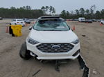 2019 Ford Edge Titanium White vin: 2FMPK3K99KBC32163