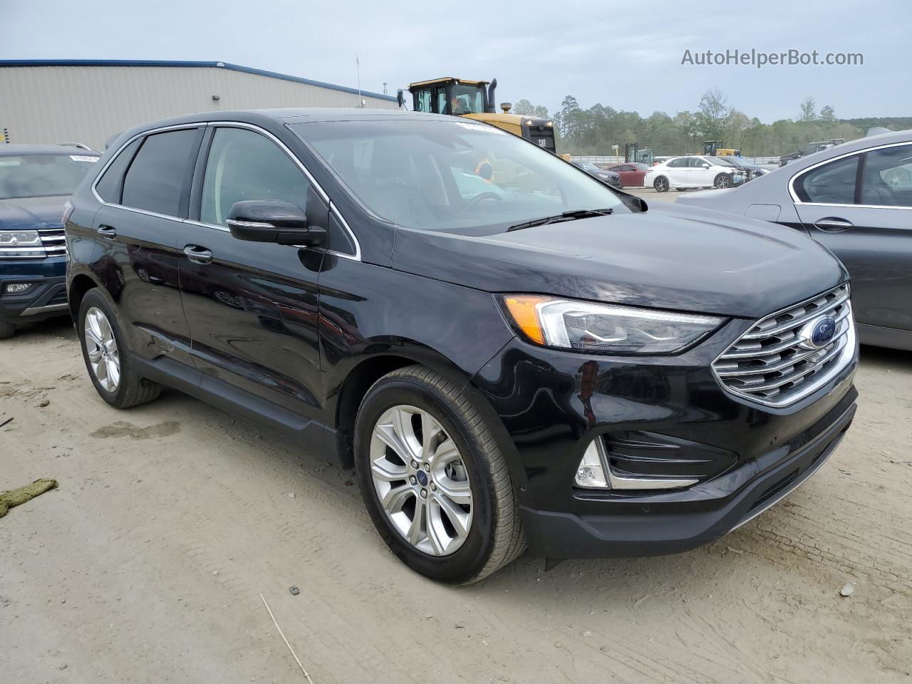 2020 Ford Edge Titanium Black vin: 2FMPK3K99LBB34672