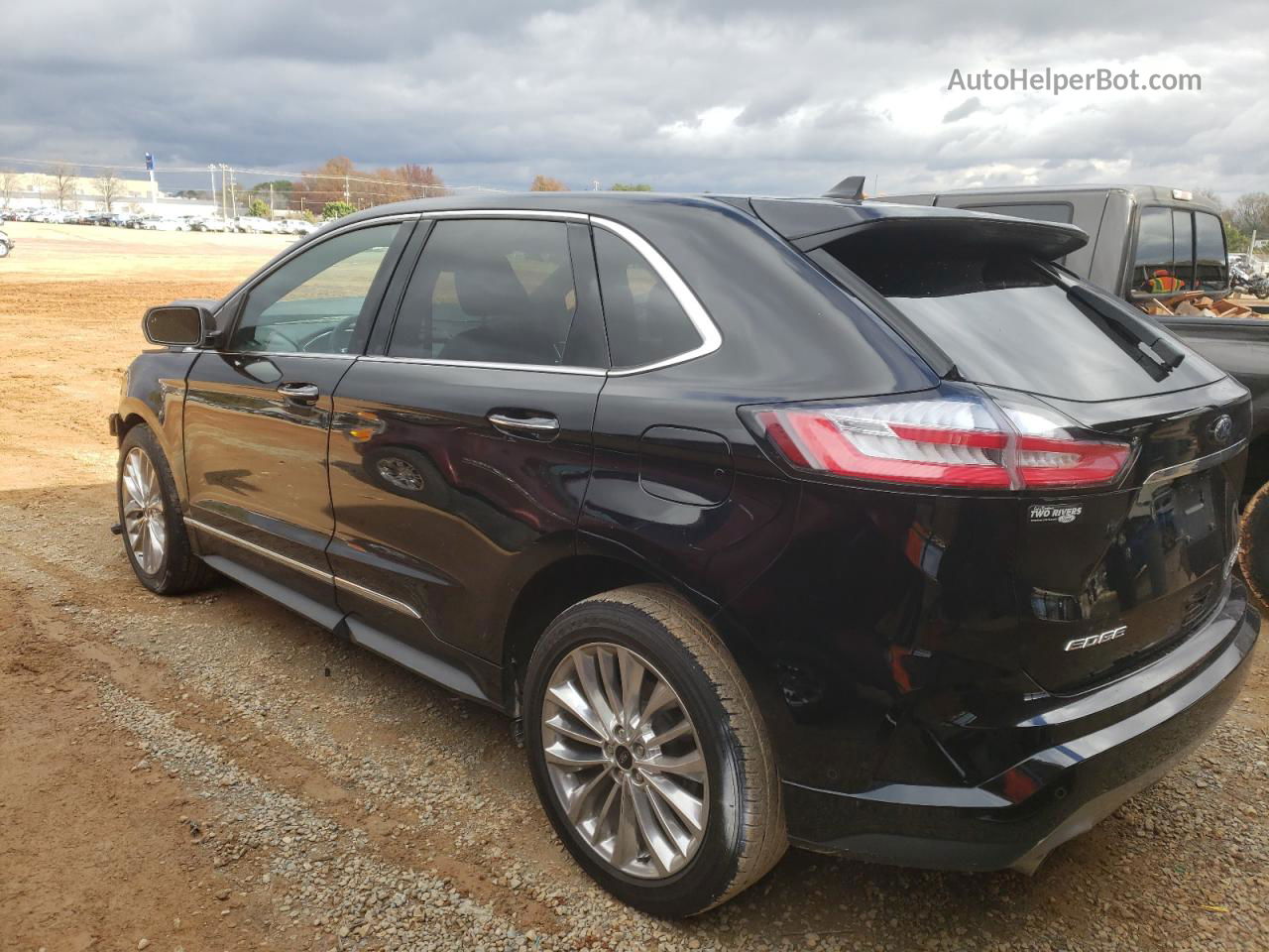 2020 Ford Edge Titanium Black vin: 2FMPK3K99LBB52704