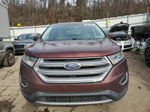 2016 Ford Edge Titanium Burgundy vin: 2FMPK3K9XGBB48795