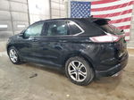 2017 Ford Edge Titanium Черный vin: 2FMPK3K9XHBB58261