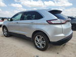 2017 Ford Edge Titanium Серебряный vin: 2FMPK3K9XHBB75352