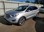 2018 Ford Edge Titanium Silver vin: 2FMPK3K9XJBC26368