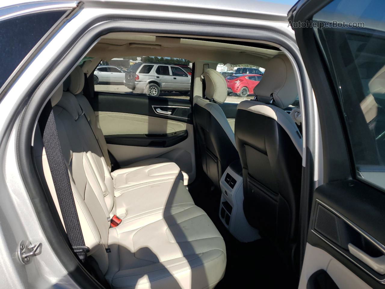 2019 Ford Edge Titanium Silver vin: 2FMPK3K9XKBB46215