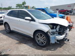 2019 Ford Edge Titanium White vin: 2FMPK3K9XKBC72767