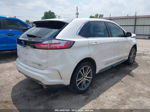 2019 Ford Edge Titanium White vin: 2FMPK3K9XKBC72767