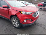 2020 Ford Edge Titanium Red vin: 2FMPK3K9XLBB07335