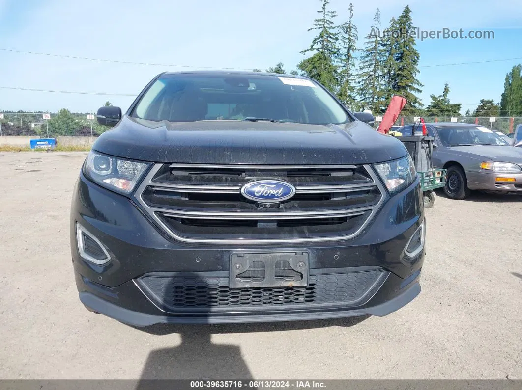 2015 Ford Edge Sport Black vin: 2FMPK4AP0FBB30892