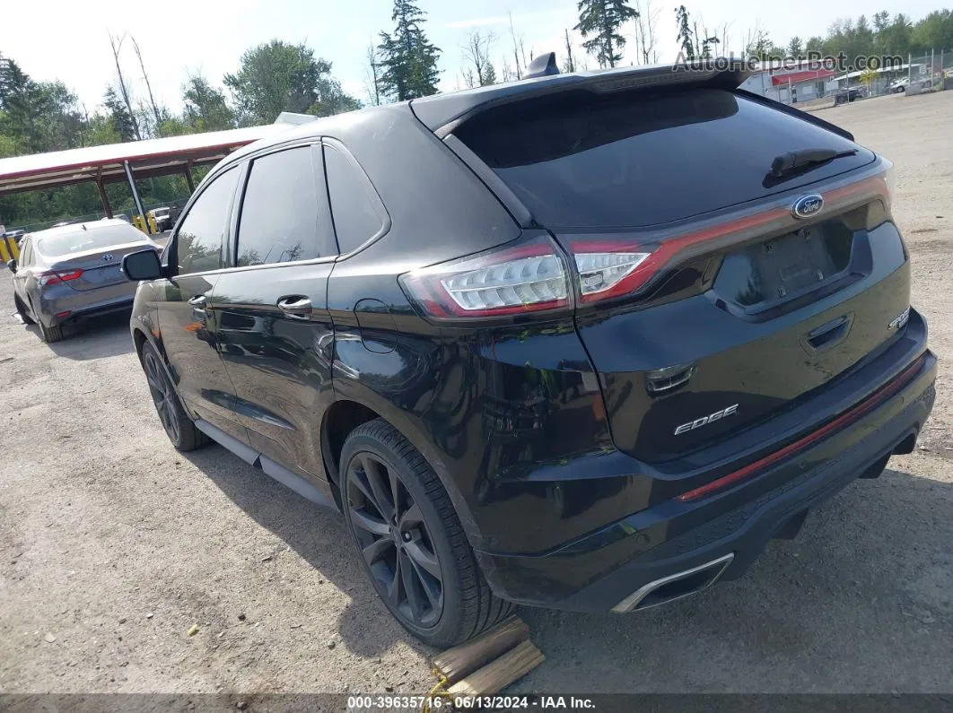 2015 Ford Edge Sport Black vin: 2FMPK4AP0FBB30892